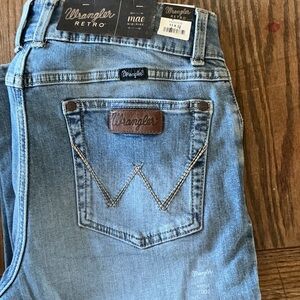 Wrangler Retro Light Blue Denim Jeans